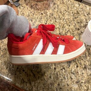Adidas Campus Red Sneakers